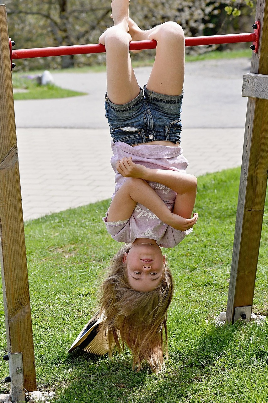 child, girl, do gymnastics, head over, outdoors, nature, move, portrait, do gymnastics, do gymnastics, do gymnastics, do gymnastics, do gymnastics